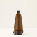 ARIAT Women's Booker Chelsea Wide Square Toe Western Boot, Brown