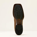 ARIAT Women's Booker Chelsea Wide Square Toe Western Boot, Brown