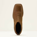 ARIAT Women's Booker Chelsea Wide Square Toe Western Boot, Brown