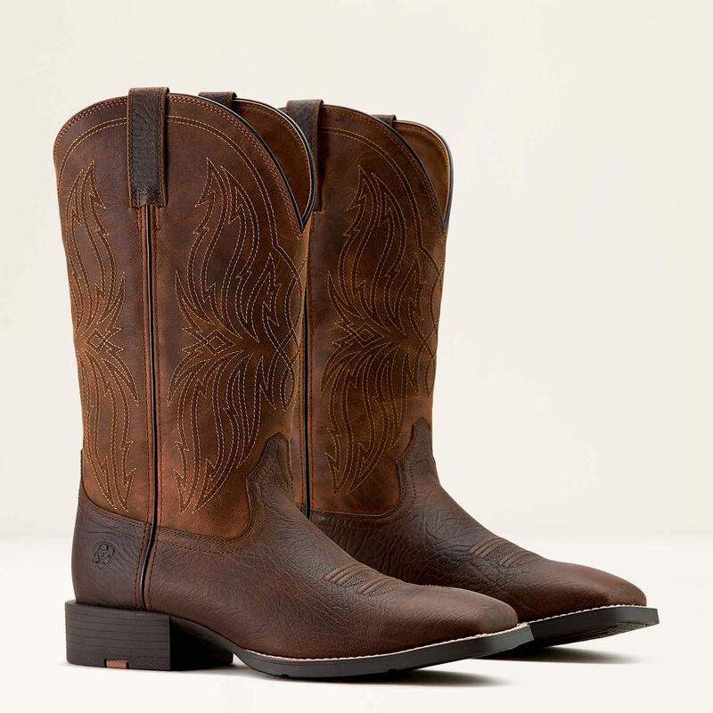 ARIAT Men's Sports Rustler Square Toe Western Boot 10063985
