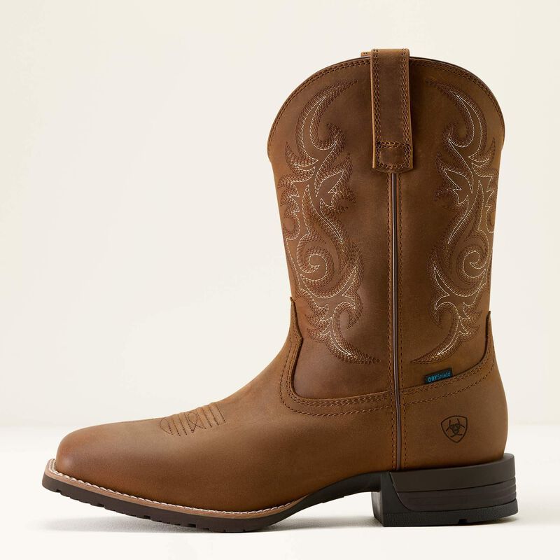 ARIAT Men's Hybrid Ranchway WP Wide Square Toe Western Boot 10064047