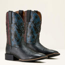 ARIAT Men's Sport Liberty Antler Wide Square Toe Cowboy Boot, Black