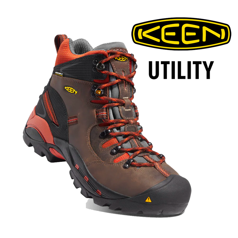 KEEN Men's Pittsburgh 6 Inch Waterproof 1009709D