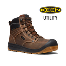 Bota de trabajo KEEN Fort Wayne de 6 pulgadas con punta blanda impermeable para hombre 1027101 