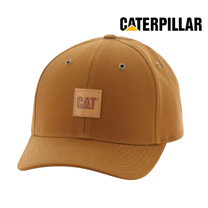 CATERPILLAR Men's Leather Patch CAP 1120252