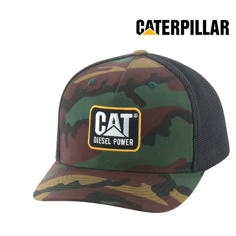 CATERPILLAR Men's Design Mark Diesel Trucker Hat 1120254