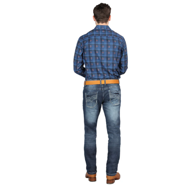 EL NORTENO Men's Skinny Stretch Jeans 126631