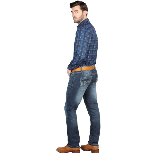 EL NORTENO Men's Skinny Stretch Jeans 126631
