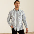 ARIAT Camisa Heller Retro Snap LS para hombre 10054704
