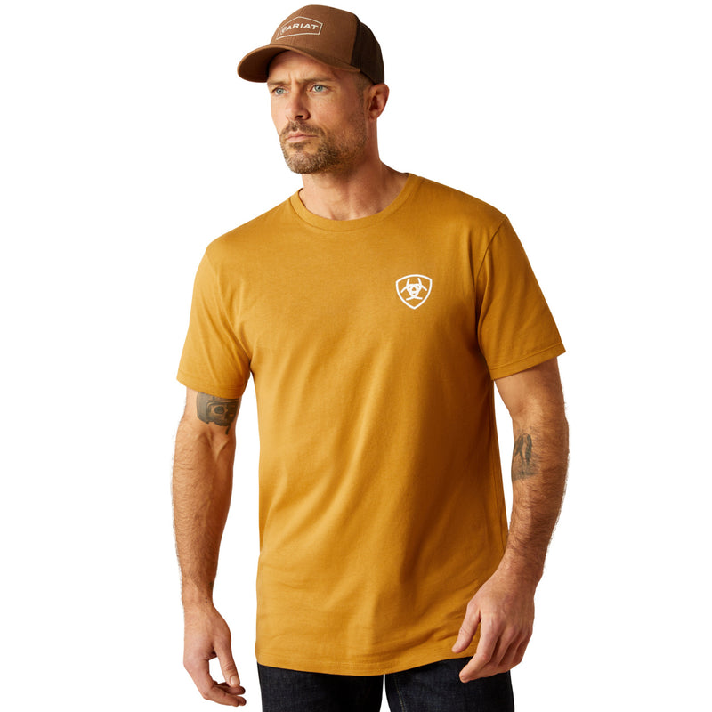 Camiseta de manga corta ARIAT Serape Seal para hombre 10054005