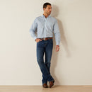 Camisa de manga larga ajustada antiarrugas Booker para hombre de ARIAT 10054662 