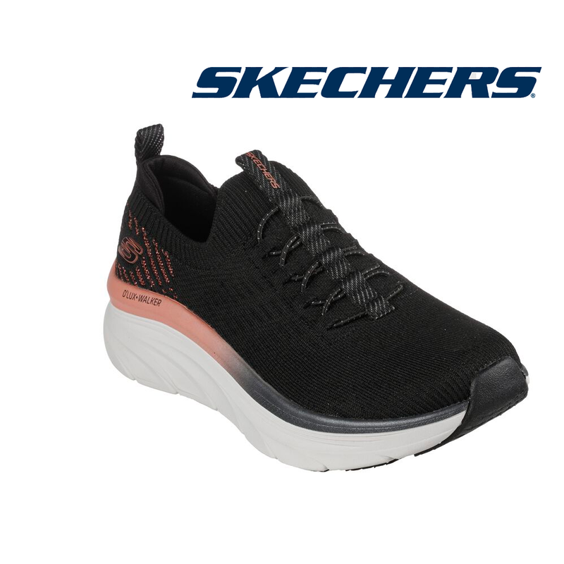 SKECHERS Women's Relaxed Fit: D'Lux Walker - Let it Glow 2 Inch 149366