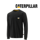 Camiseta de manga larga con bolsillo de marca registrada CATERPILLAR para hombre 1510053