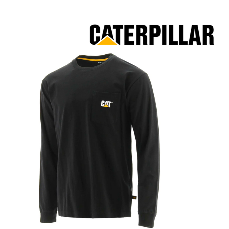 CATERPILLAR Men's Trademark Pocket Long Sleeve T-Shirt 1510053