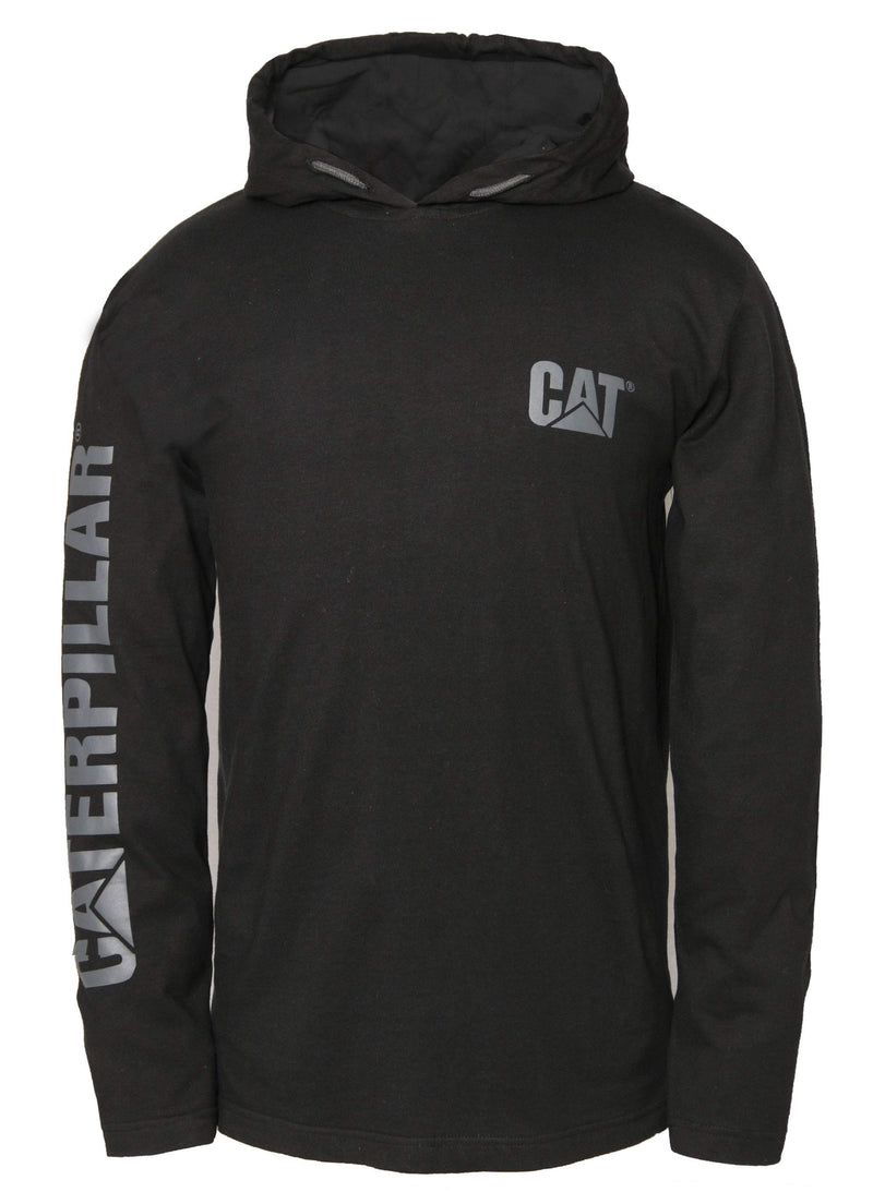 CATERPILLAR Men's UPF Hooded Banner L/S Tee 1510425