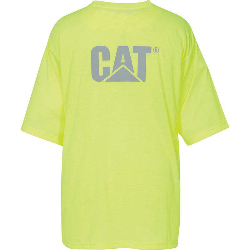 CATERPILLAR Men's Trademark Hi-Vis Pocket T-Shirt 1510499