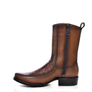 CUADRA Men's Exotic  Ostrich Leather Boot Western CU804