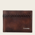 CUADRA Men's Brío Avellana Wallet, Almend