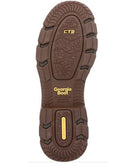 GEORGIA BOOT Men's Athens 11 Inch Alloy Toe Waterproof Work Boot, Brown