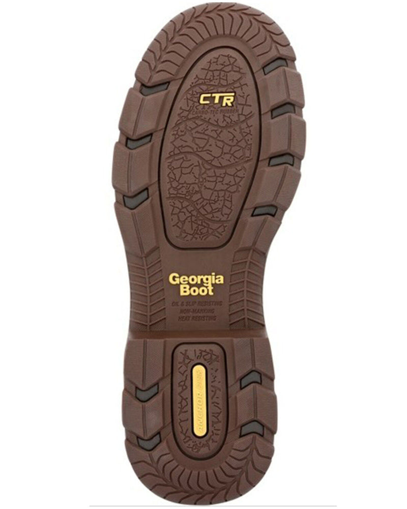 GEORGIA BOOT Men's Athens 11 Inch Alloy Toe Waterproof Work Boot, Brown