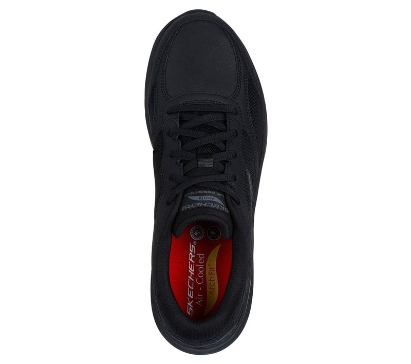 SKECHERS Men's Work: Arch Fit 2.0 Slip Resistant, Black