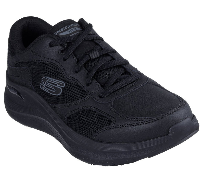 SKECHERS Men's Work: Arch Fit 2.0 Slip Resistant, Black