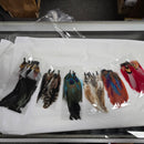 EL GENERAL Hat Painted Feather 42208