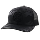 HOOEY O Classic Hooey 6-Panel Trucker Cap, Black