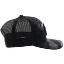 HOOEY O Classic Hooey 6-Panel Trucker Cap, Black