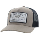 HOOEY Rank Stock Logo Trucker Cap, Tan