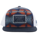 HOOEY Doc Hooey Patch Logo 5-Panel Trucker Cap, Navy