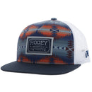 HOOEY Doc Hooey Patch Logo 5-Panel Trucker Cap, Navy