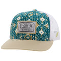 HOOEY Doc Hooey Patch Logo 5-Panel Trucker Cap, White