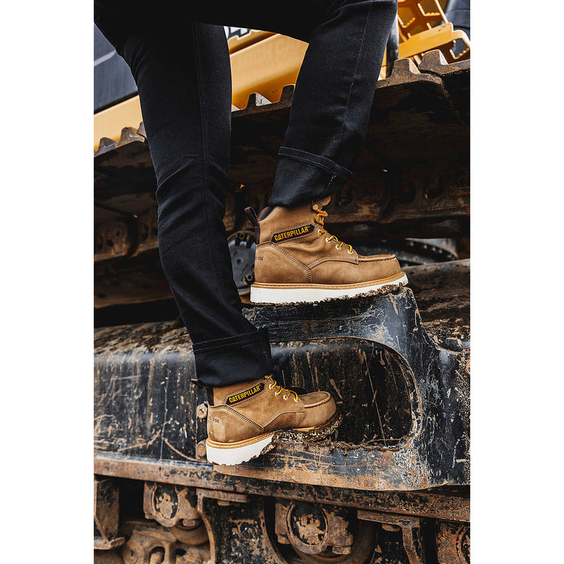 CATERPILLAR Women's Reclaimer Wedge Waterproof Steel Toe Work Boot