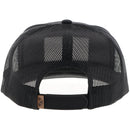 HOOEY Liberty Roper 6-panel Trucker Cap, Black