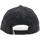 HOOEY Draw Cowboy Golf Patch 5-Panel Trucker Cap, Charcoal