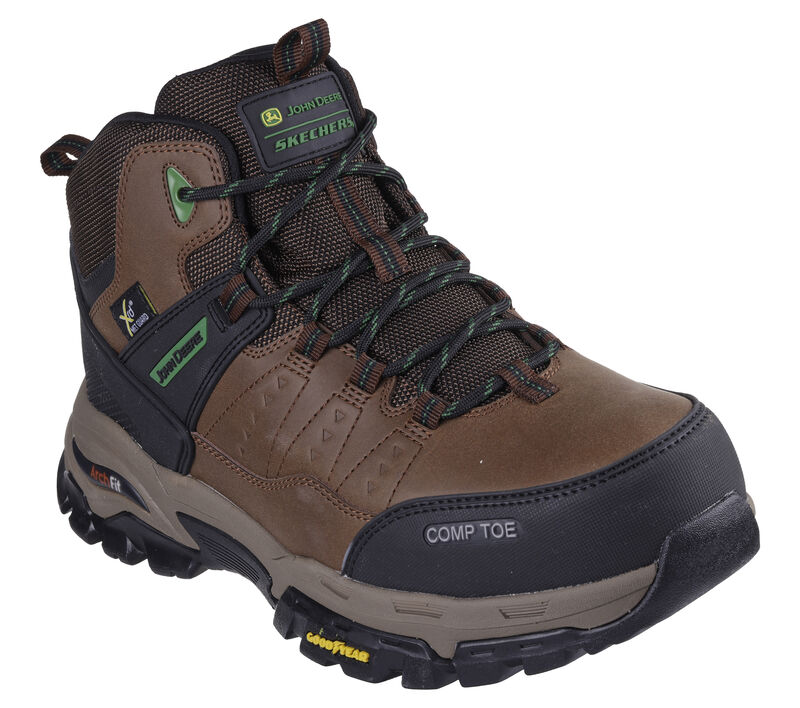 SKECHERS Men's John Deere: Arch Fit Tarver CT - Iron Forge 256018