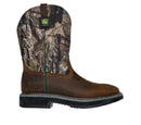 SKECHERS Men's John Deere: Rowood - Moss Burrow Waterproof Work Boot 256021