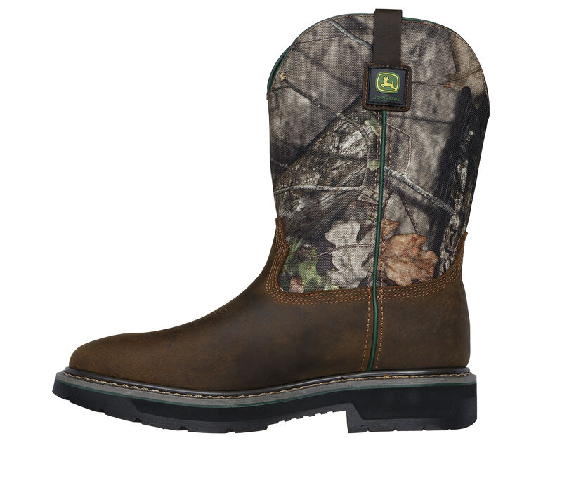 SKECHERS Men's John Deere: Rowood - Moss Burrow Waterproof Work Boot 256021