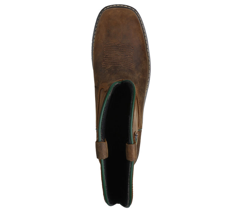 SKECHERS Men's John Deere: Rowood - Wild Bluff Waterproof Work Boot 256022