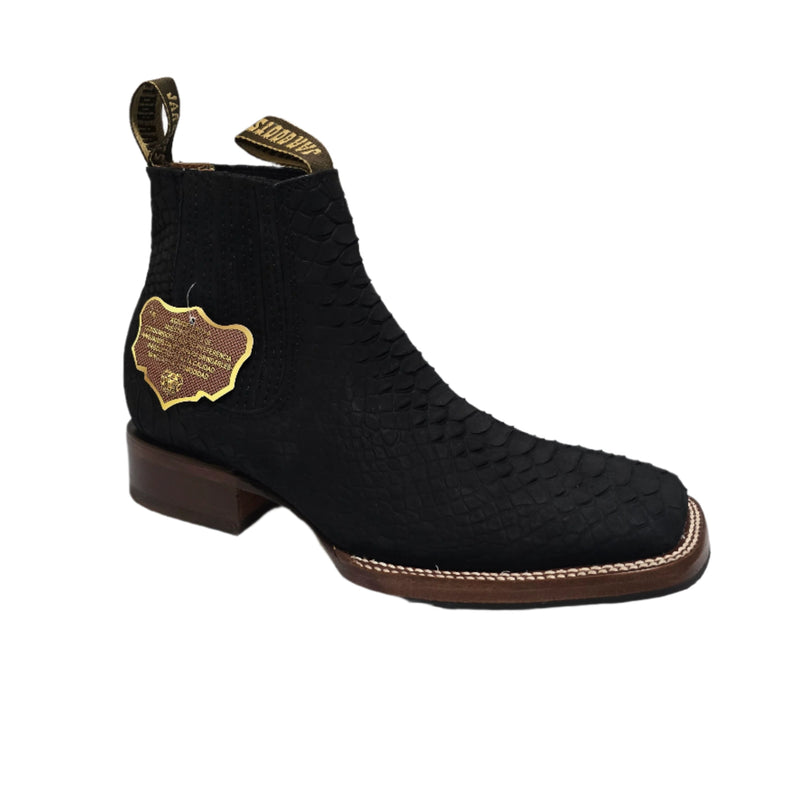 JAR BOOTS Men's Western Boot Pithon Square Toe 2608