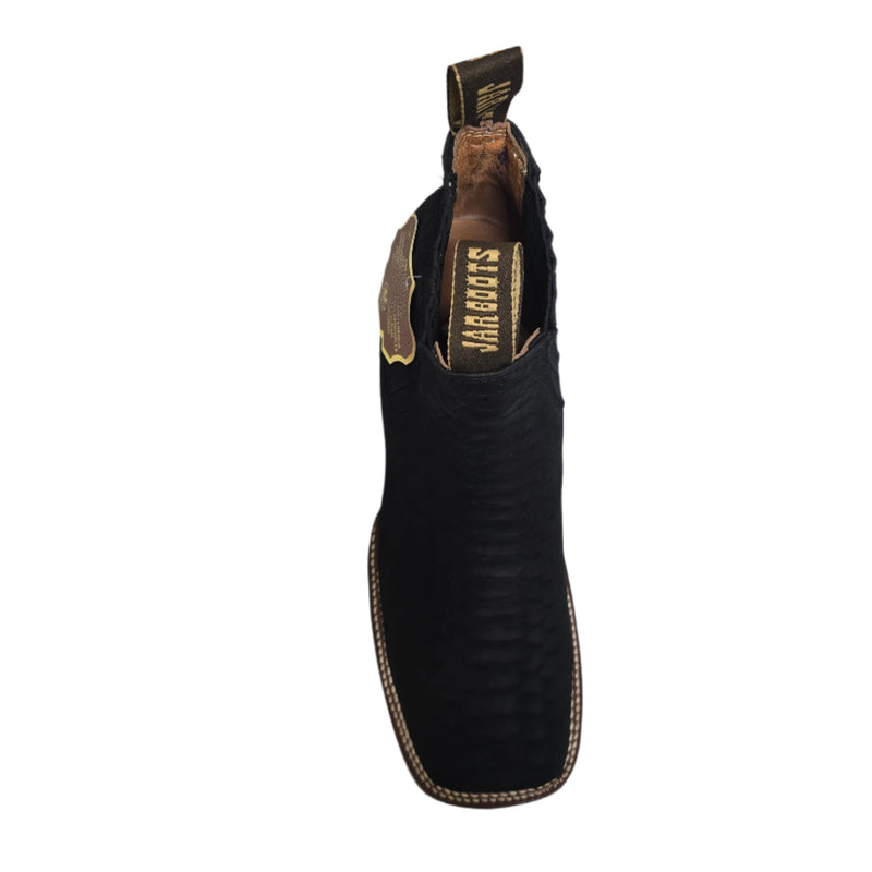 JAR BOOTS Men's Western Boot Pithon Square Toe 2608
