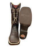 JAR BOOTS Men's Crazy Western Boot Bulldog Toe 2650MV