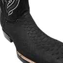 JAR BOOTS Men's Python Bulldog Toe Western Boot 2654