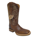 JAR BOOTS Men's Python Bulldog Toe Western Boot 2654
