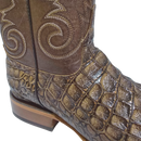 JAR BOOTS Bota vaquera de punta cuadrada de cocodrilo para hombre 2658