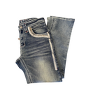 LAMASINI Jeans elásticos de corte bota para hombre LAM12101