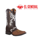Bota vaquera de rodeo para hombre EL GENERAL 34311