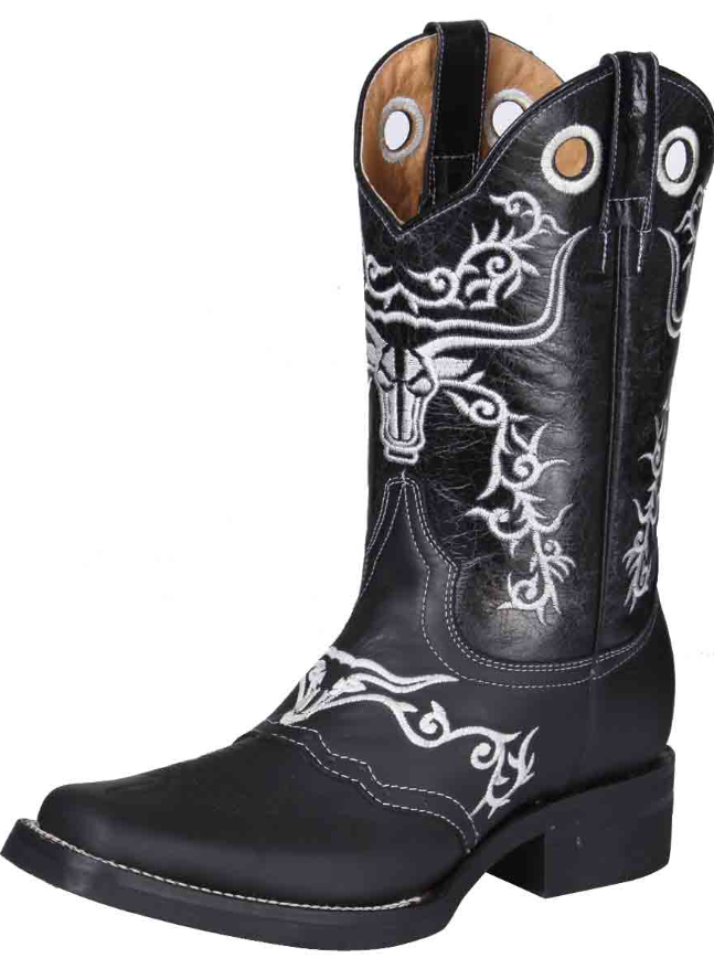 EL GENERAL Men's Rodeo Squared Toe Western Boot 34313