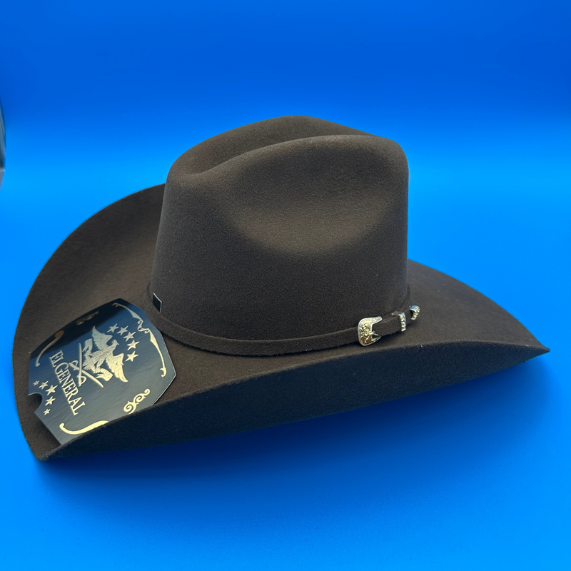 EL GENERAL Men's  50X Rosendo Wool Cowboy Hat 35008